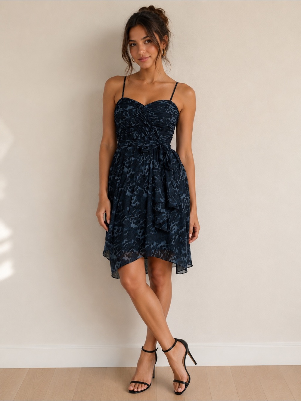 Rebecca Taylor Silk Chase Me Animal Mini dress